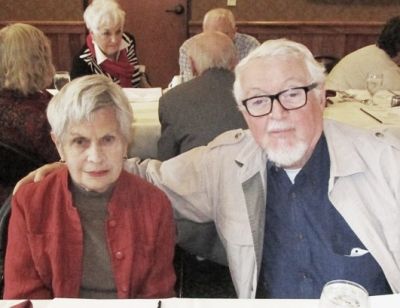 2019 Fall Luncheon at Avila Senior Center, October 22, 2019
Barbara Strack McEvoy, Chi Sig, `57 and Bernie (Frank) McEvoy, `57
