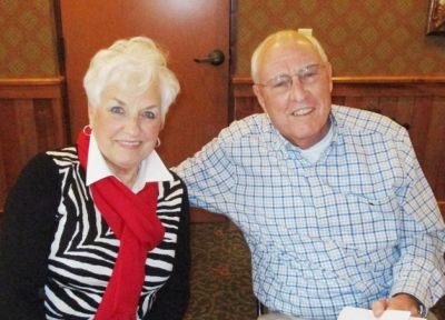 2019 Fall Luncheon at Avila Senior Center, October 22, 2019
Ann Holcomb Fairbank, Chi Sig, `67 and Dick Fairbank, `66
