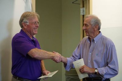 100th Anniversary Commemoration Aug. 8, 2018
Gary Penfield, `63 and Bill Murphy, `64
