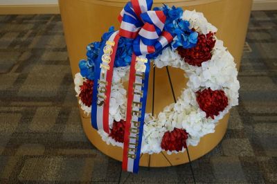 100th Anniversary Commemoration Aug. 8, 2018
Memorial Wreath laid at UAlbany Garden of Remembrance
1891 - 1918 1st Lt. E.E. Potter
