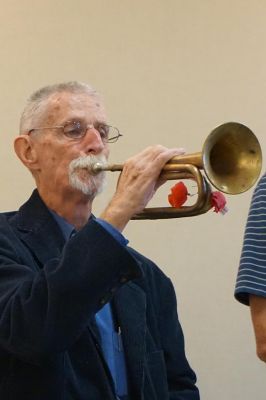 100th Anniversary Commemoration Aug. 8, 2018
Robert Fairbanks, `64 offers Taps
