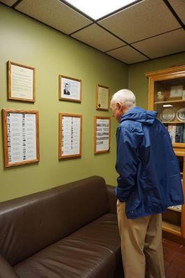 100th Anniversary Commemoration Aug. 8, 2018
Peter McManus, `54, Potter Memorial Room, Alumni House
Display of honored Pottermen
