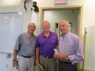 100th Anniversary Commemoration Aug. 8, 2018
Dan D'Angelico, `63; Gary Penfield, `63; Bill Murphy, `64
