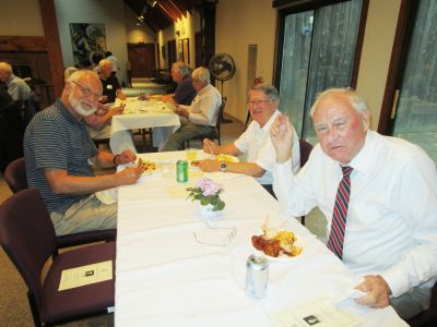 100th Anniversary Commemoration Aug. 8, 2018
Don Kisiel, `66; Peter Schroeck, `65; Dick Fairbank, `66
