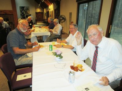100th Anniversary Commemoration Aug. 8, 2018
Don Kisiel, `66; Peter Schroeck, `65; Dick Fairbank, `66
