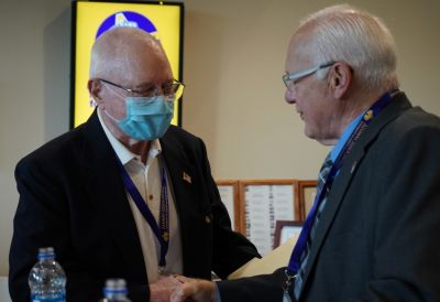 Potter Club 90th Anniversary October 15, 2021
Jack Higham, `57 and Angelo Battisti, `67
